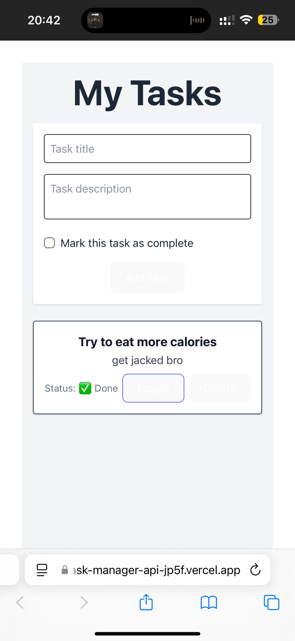 Task Manager App